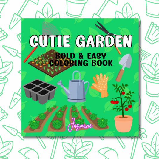 Cutie Garden Coloring e-Book