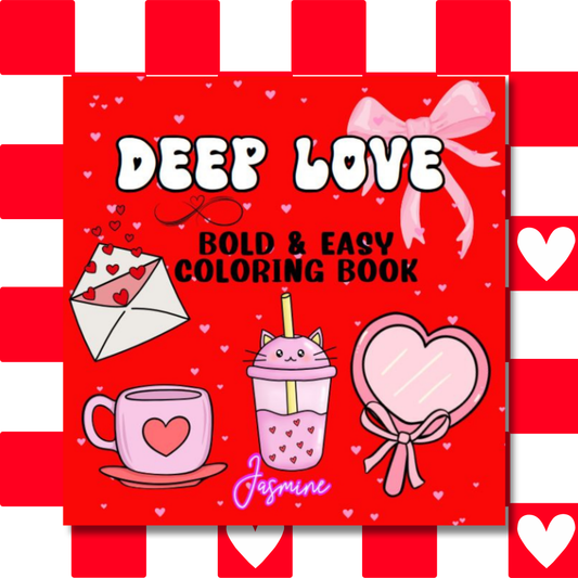 Deep Love Coloring e-Book