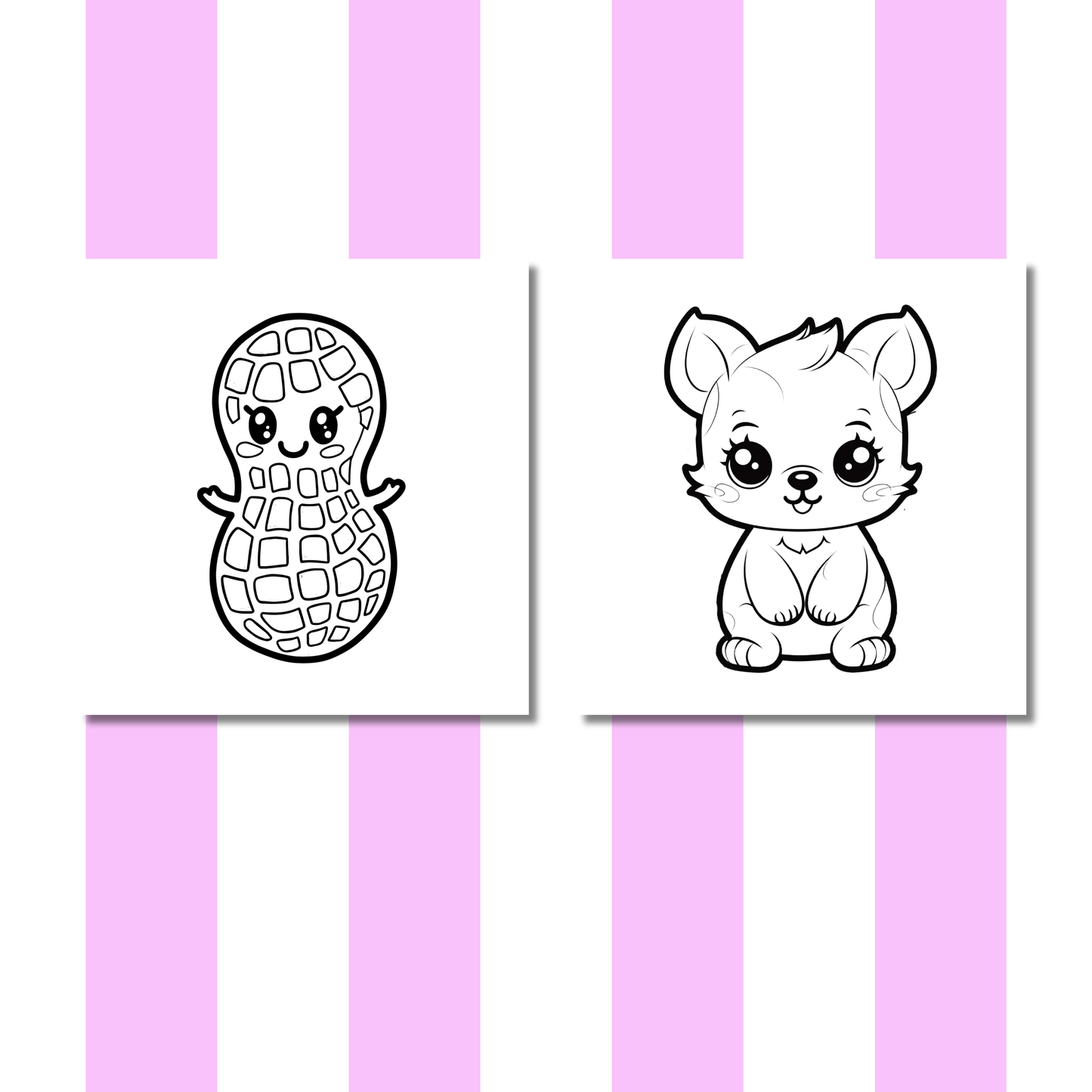 Kawaii Coloring e-Book