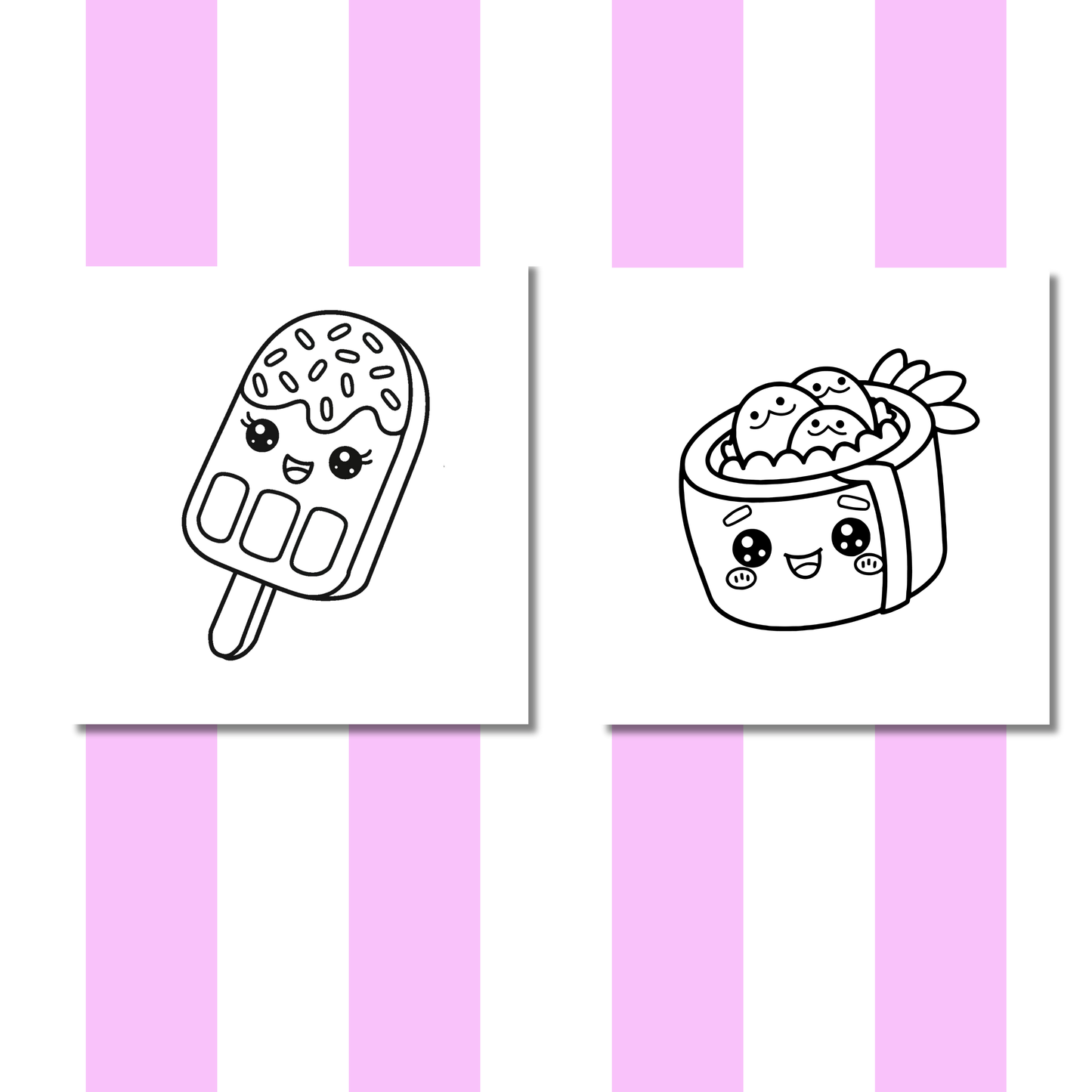 Kawaii Coloring e-Book