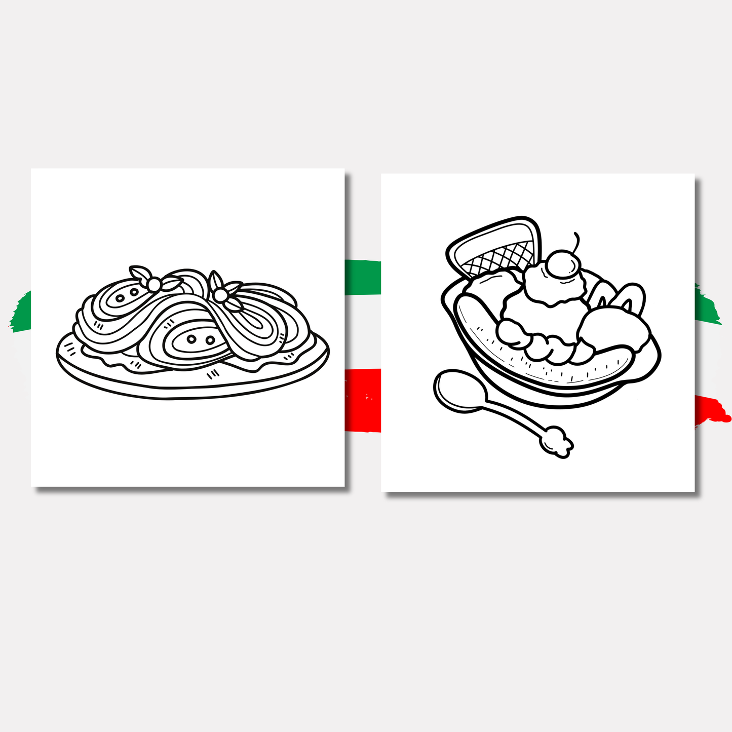 La Dolce Vita Coloring e-Book