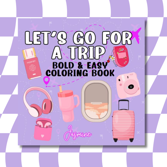 Let's go for a trip Coloring e-Book