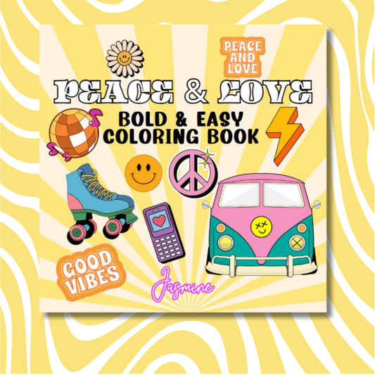 Peace & Love Coloring e-Book