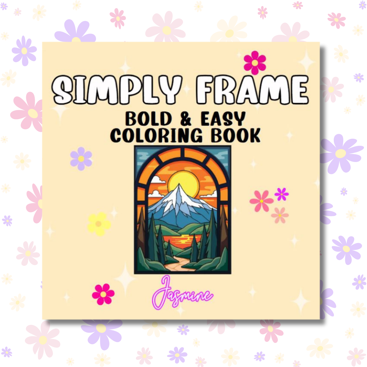 Simply Frame Coloring e-Book