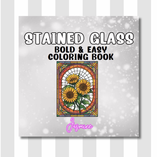 Stained Glass Coloring e-Book