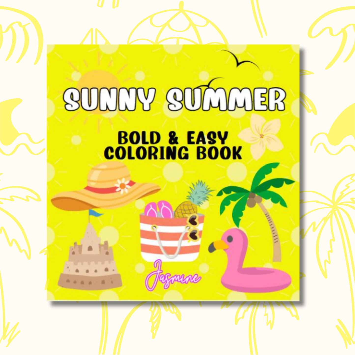 Sunny Summer Coloring e-Book