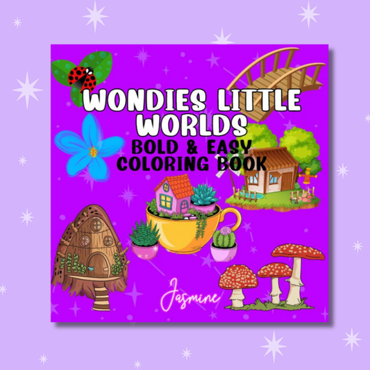 Wondies Little Worlds Coloring e-Book