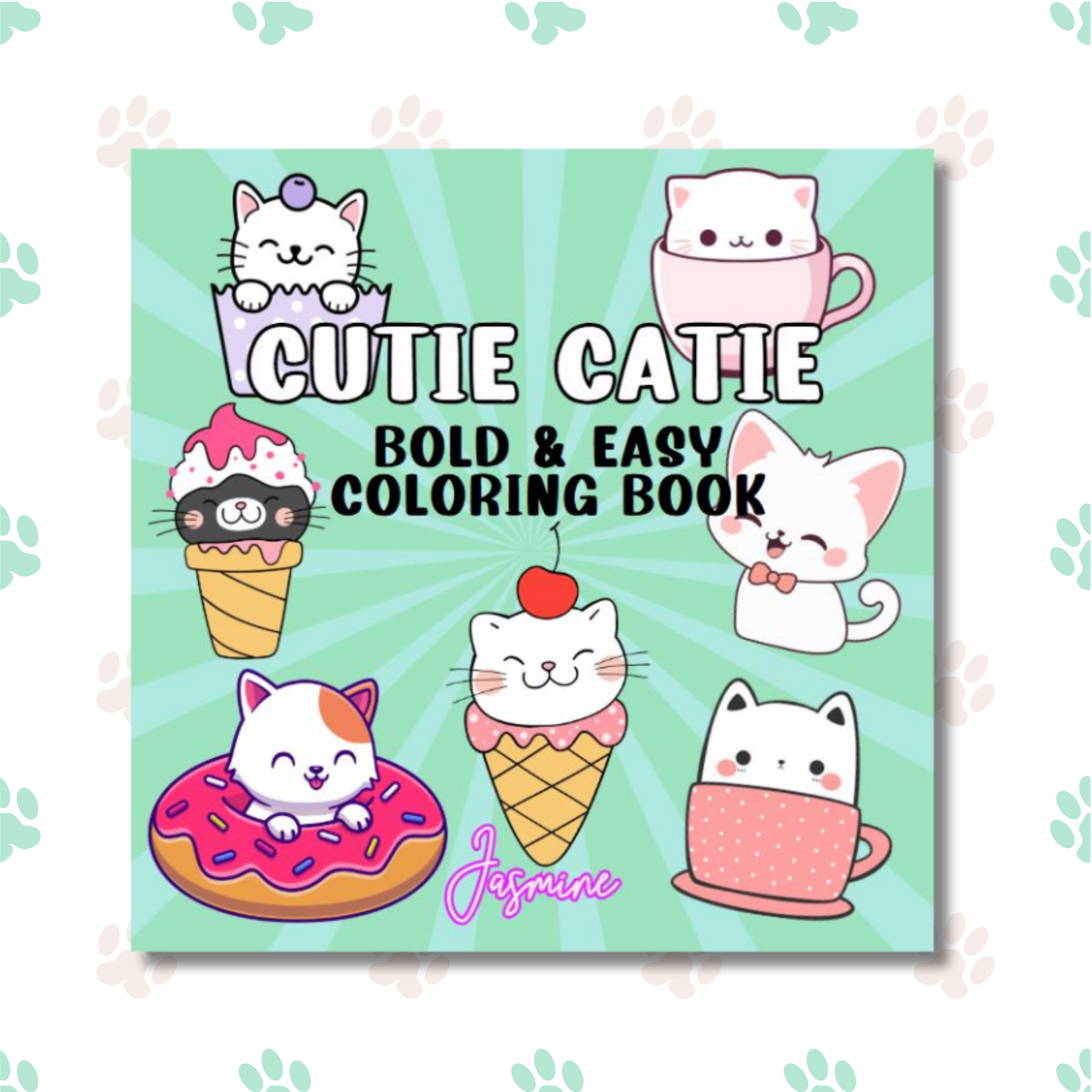 Cutie Catie Coloring e-Book