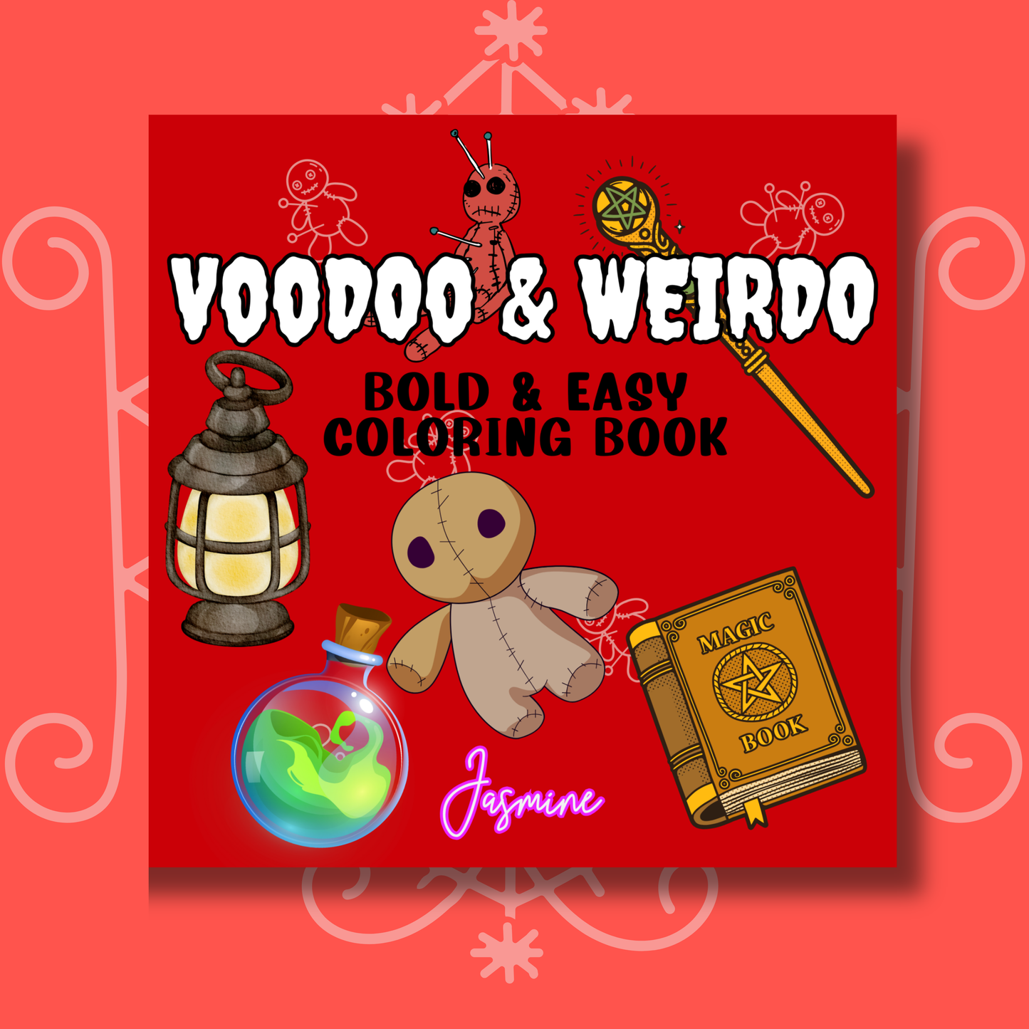 Voodoo & Weirdo Coloring e-Book