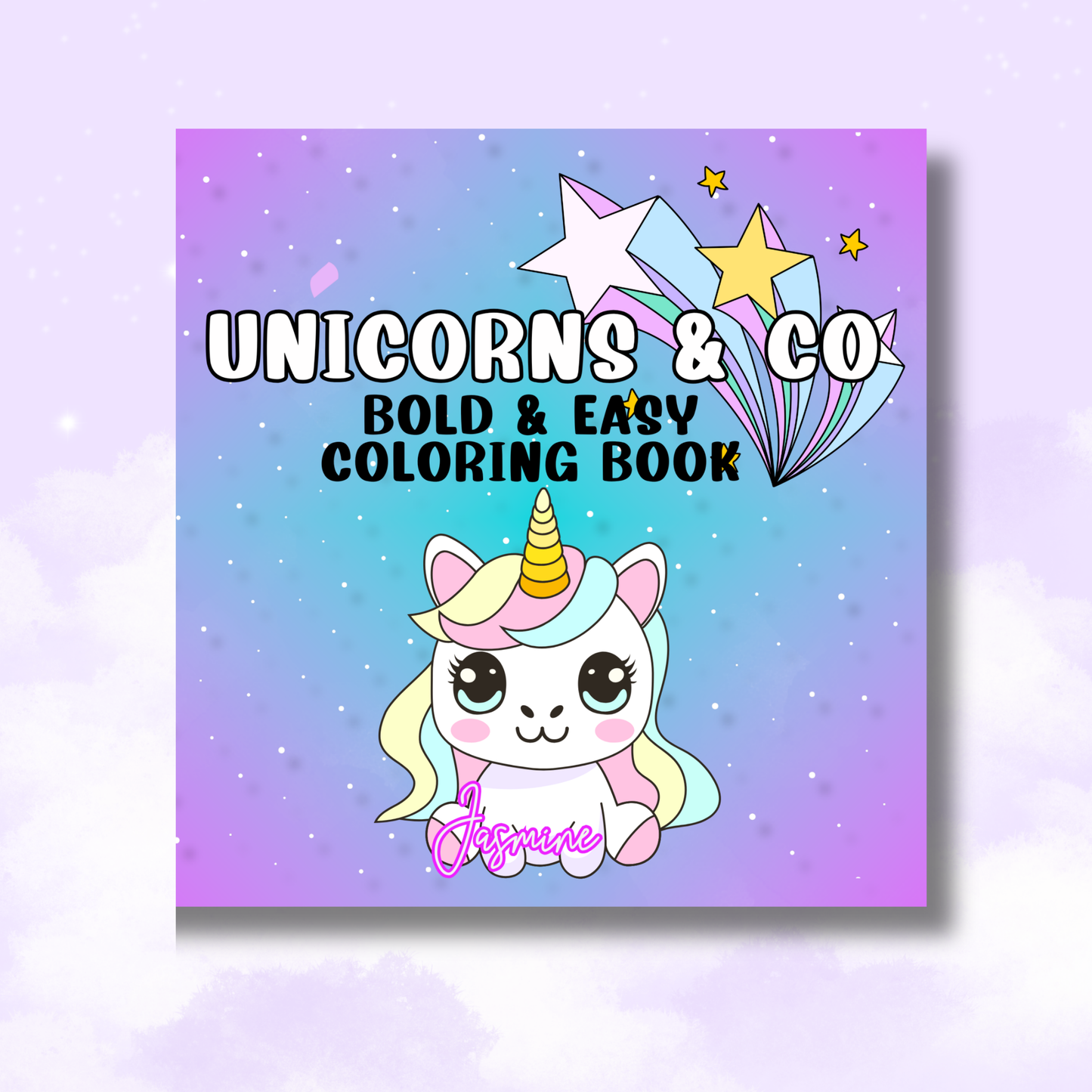 Unicorns & Co Coloring e-Book