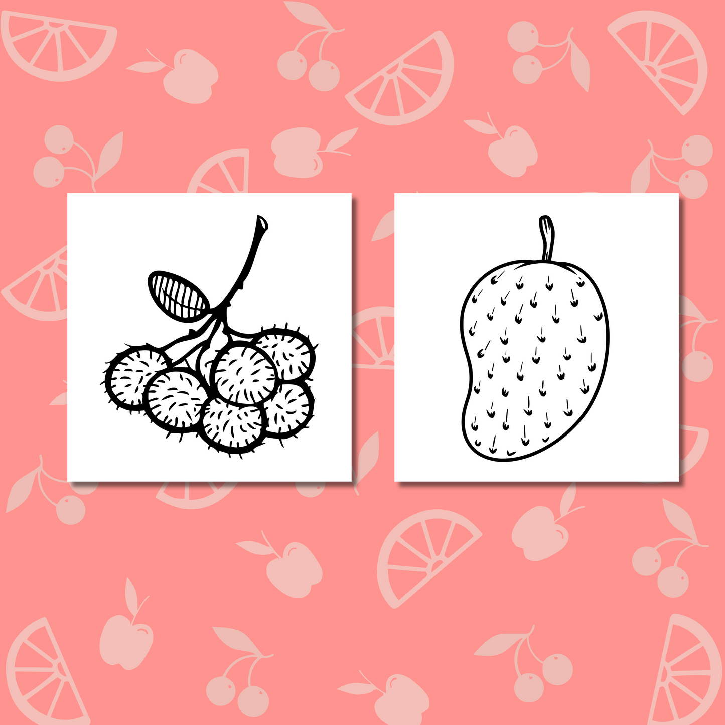 Fruities Coloring e-Book