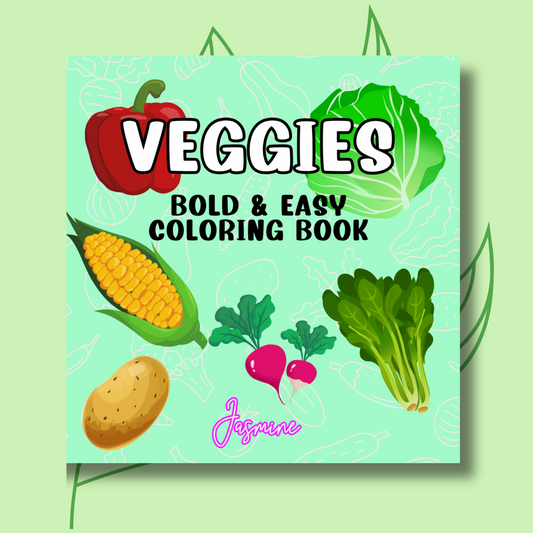 Veggies Coloring e-Book