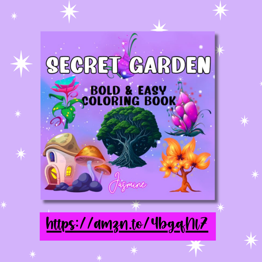 Secret Garden Bold and Easy Coloring Book