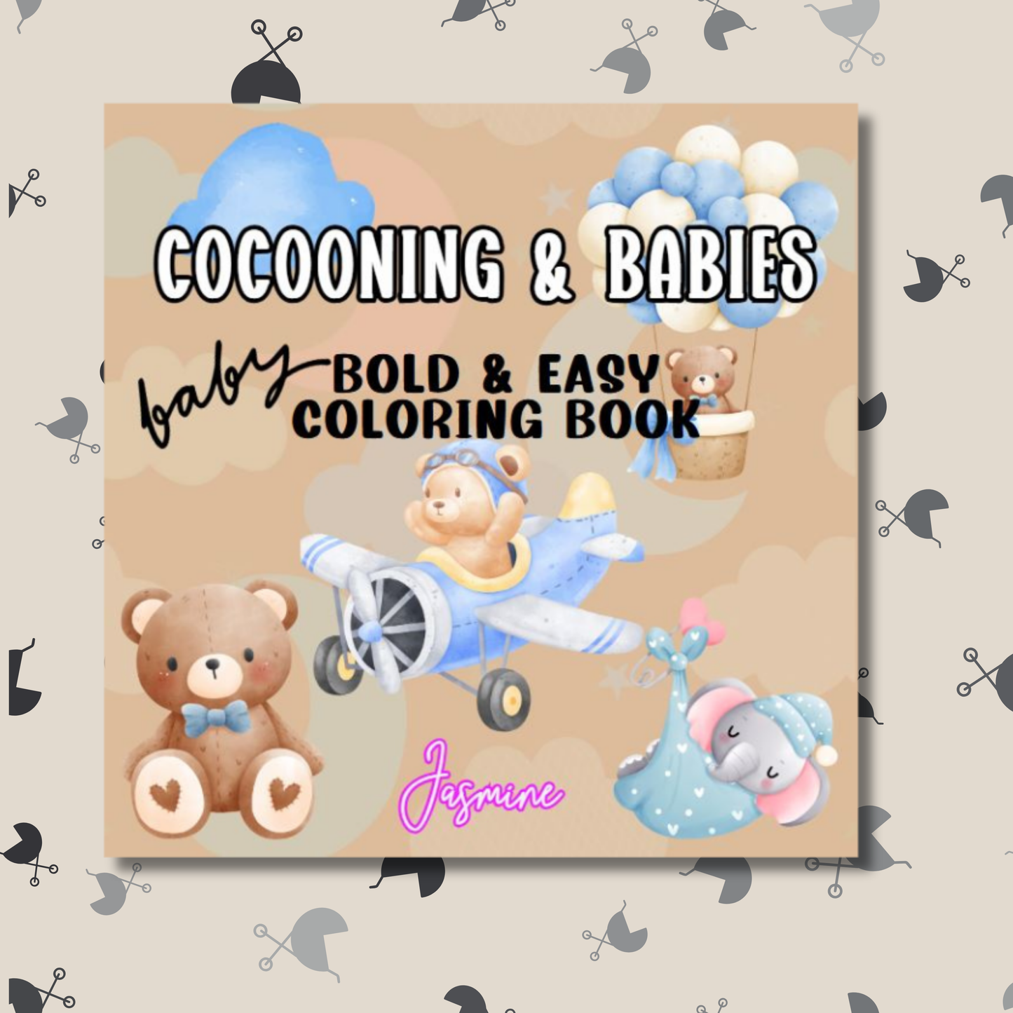 Cocooning & Babies Coloring e-Book