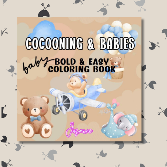 Cocooning & Babies Coloring e-Book