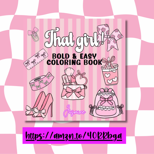 That Girl Bold and Easy Coloring Book