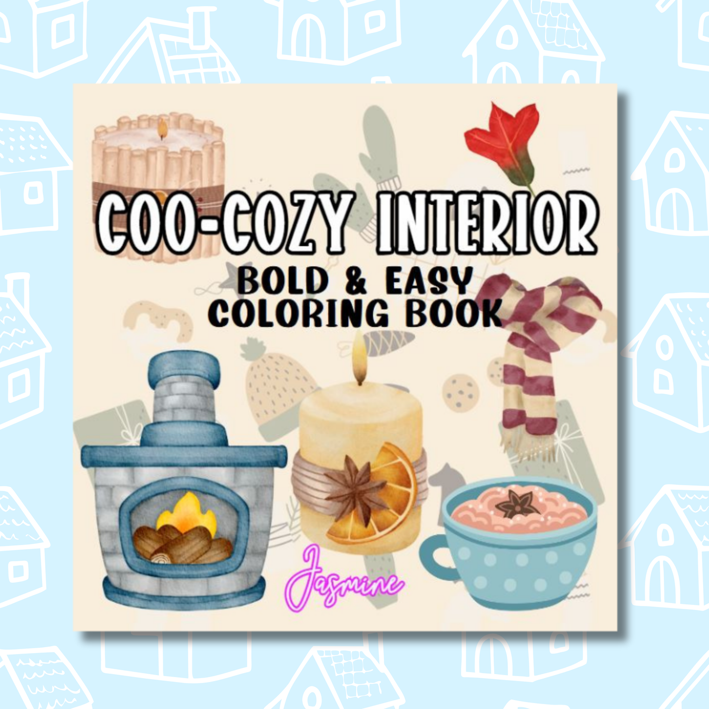 Coo-Cozy Interior Coloring e-Book