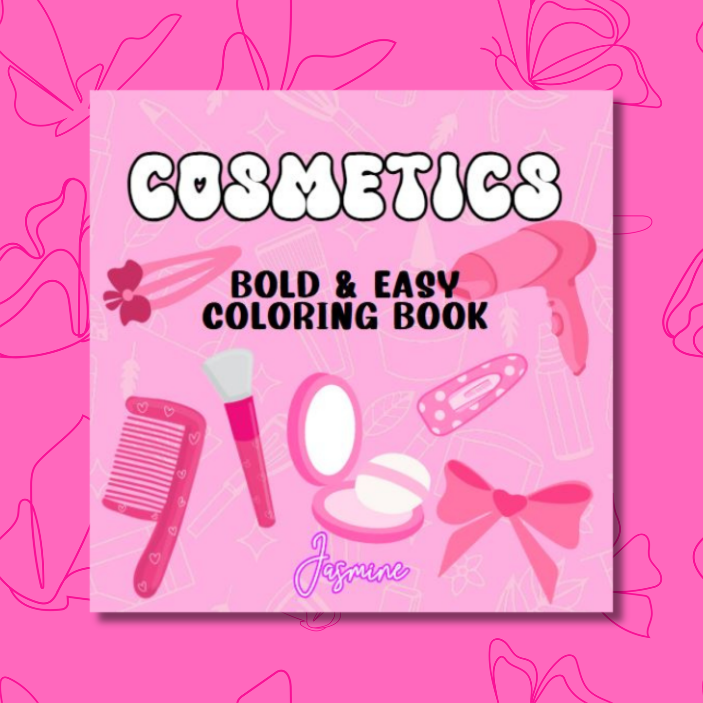 Cosmetics Coloring e-Book