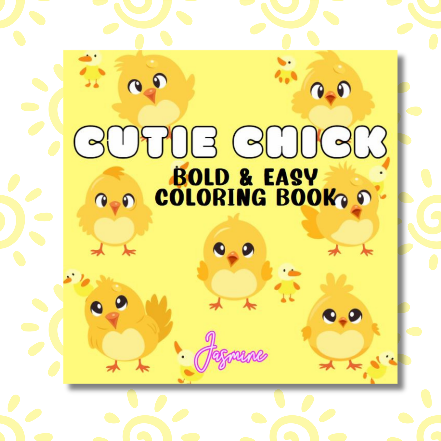 Cutie Chick Coloring e-Book